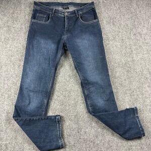 Street & Steel Motorcycle Jeans Mens 34x32 Blue Riding Pants Motorcycle Read